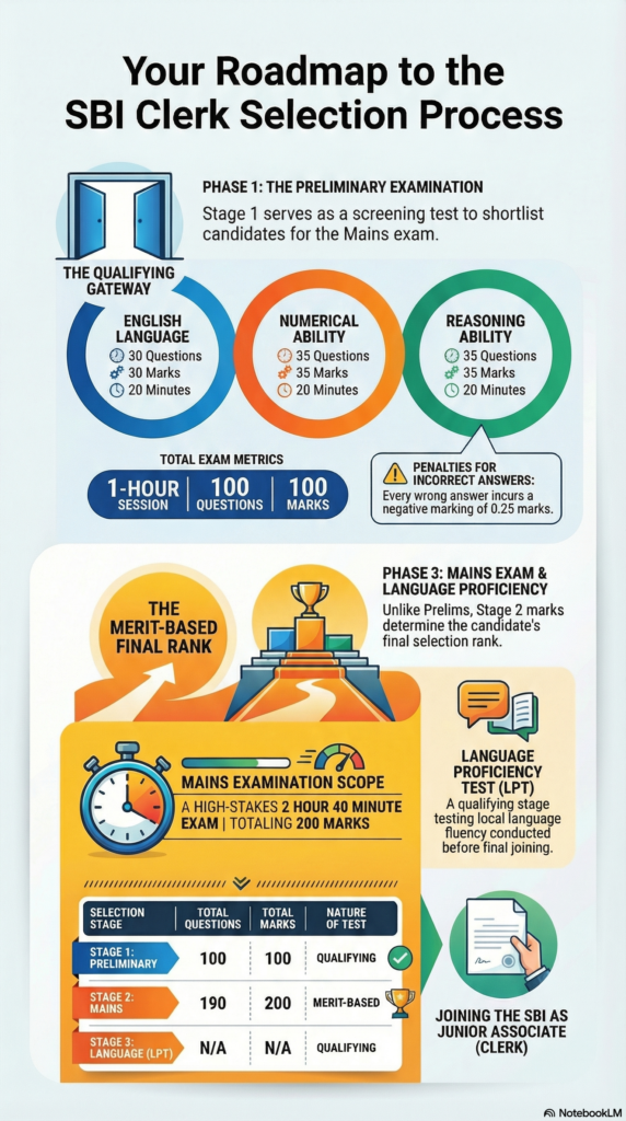 SBI Clerk Syllabus (Latest) for Prelims and Mains - Best Google Article